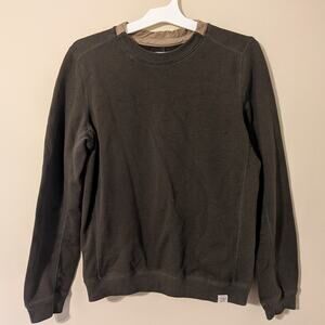 Abercrombie & Fitch Green/Tan Long Sleeve Shirt